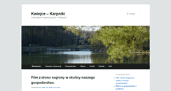 Desktop Screenshot of kwiejce.pl